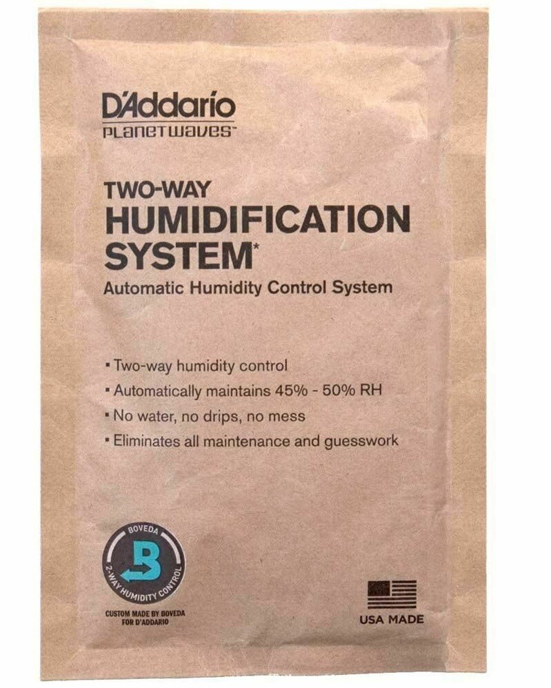 12 Pack Humidipak Maintain Replacement Packets D'Addario Planet Waves
