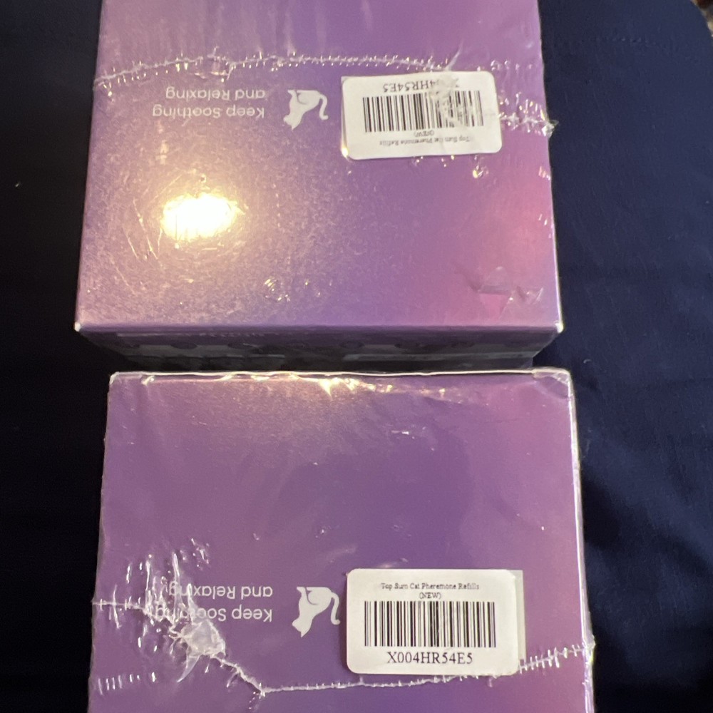 2-TriOak Cat Calming 4-Pack Kit Feline Anxiety Relief Pheromone Diffuser Refills