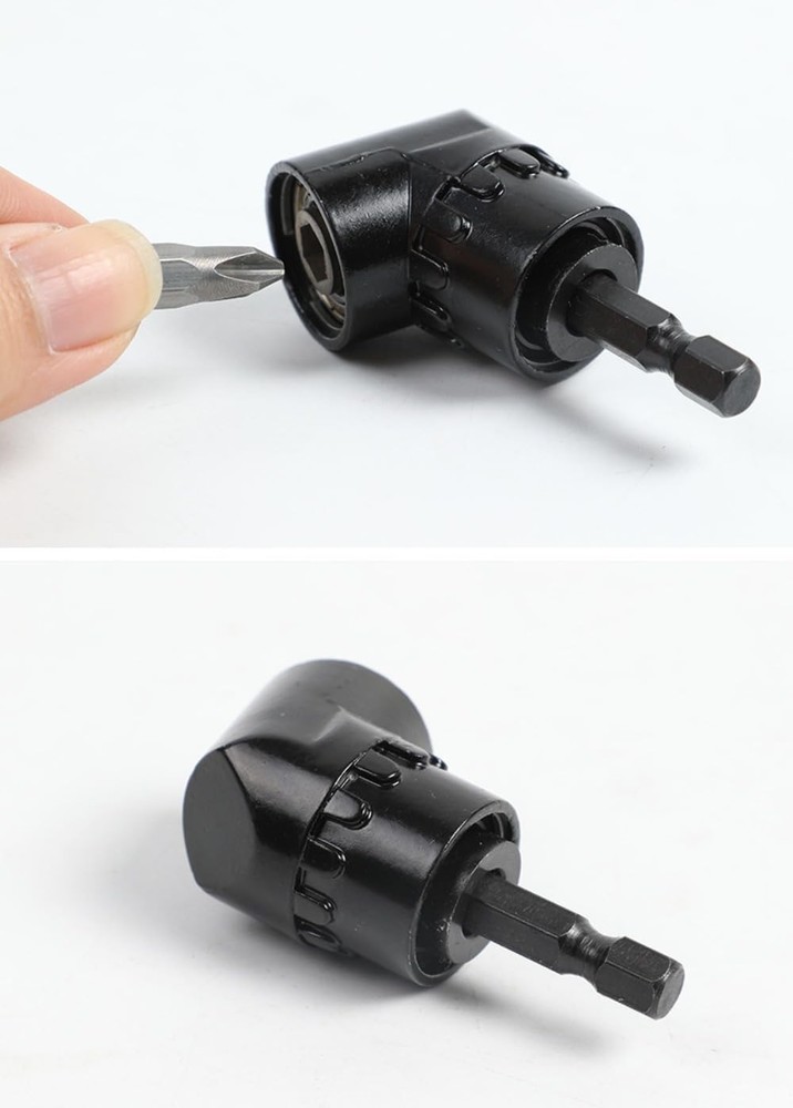 Right Angle Drill Adapter, 105 Degree Right Angle Drill Attachment, Power Screwd