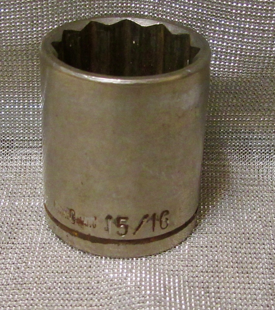 Bernz O Matic 15/16" 1/2" Drive  12PT Socket