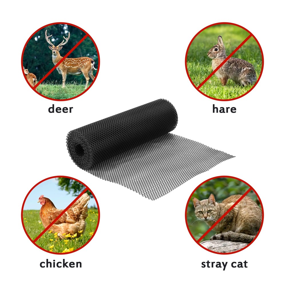 20 Ft Mesh Tree Guard Trunk Protectors- Tree Bark Protector- Flexible Net Tree G