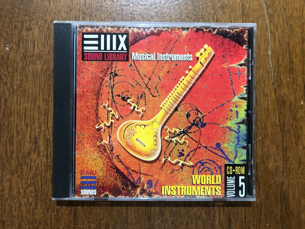 E-mu Sampler CD ROM Volume 5 World Instruments EIIIX E4 ESI Emu #2