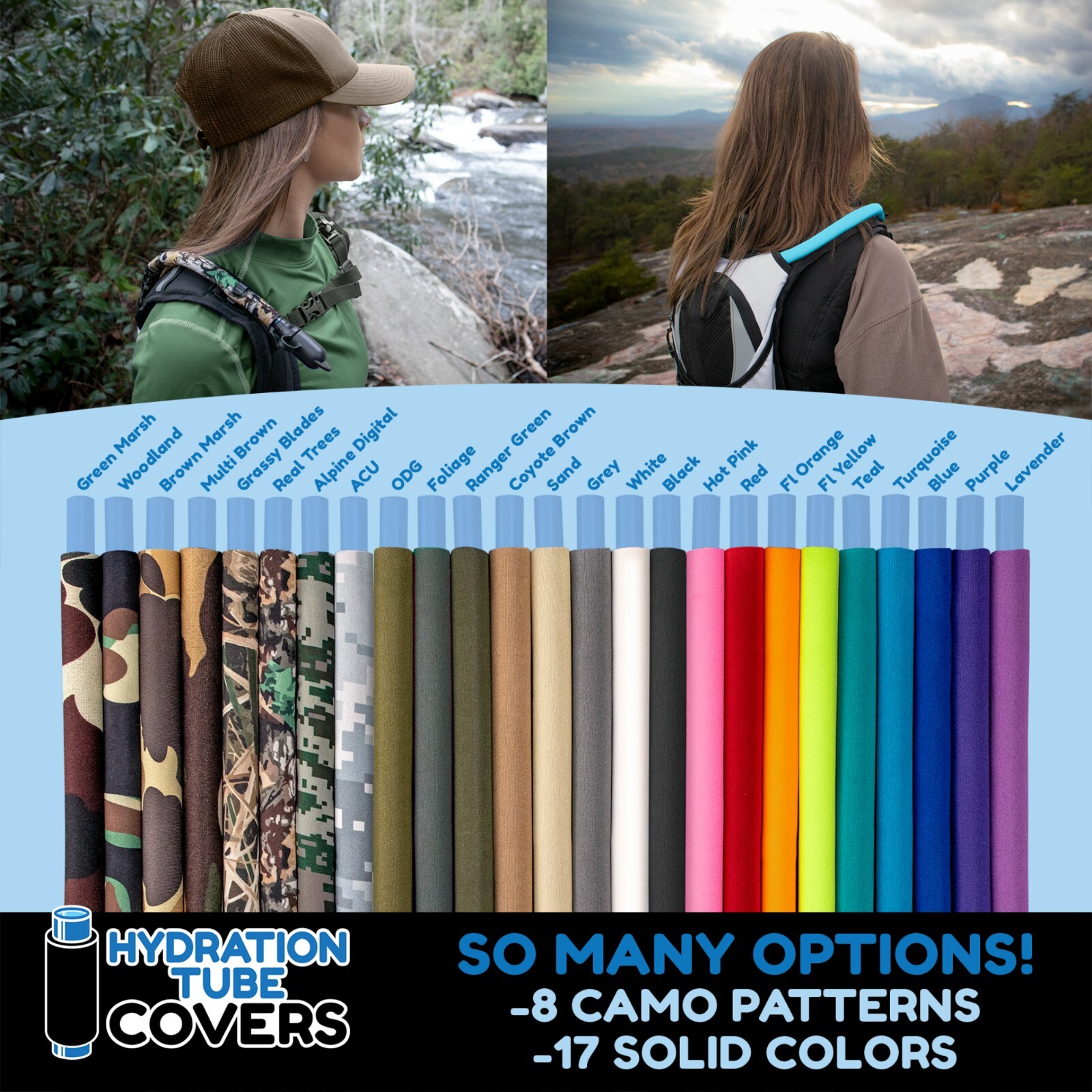 Hydration pack drink tube insulator insulated hose cover sleeve.. for Camelbak