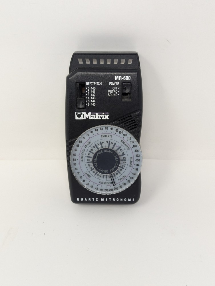 MATRIX Quartz Metronome MR-600