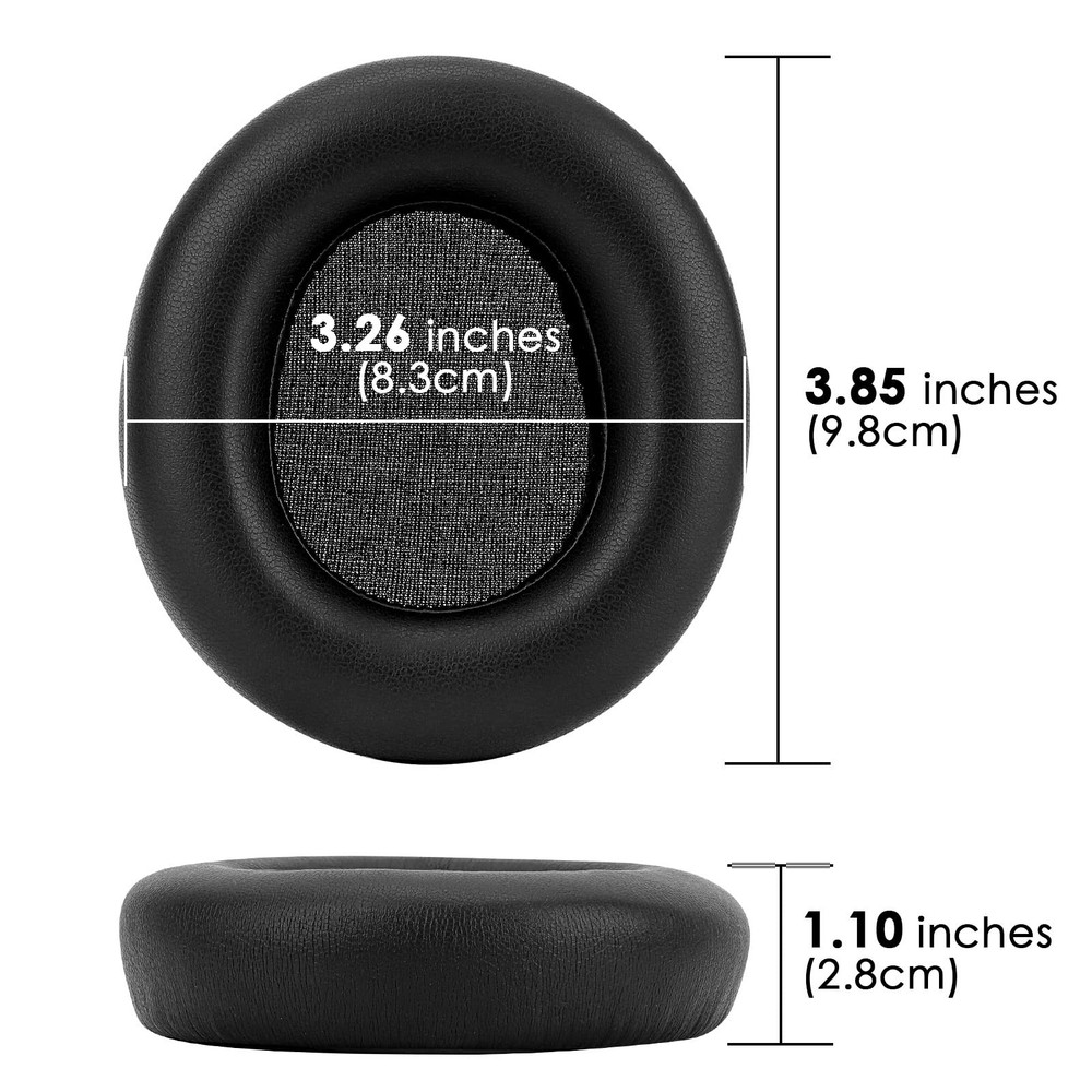 Linkidea Replacement Ear Pads for SteelSeries Arctis Nova Pro Wireless Black