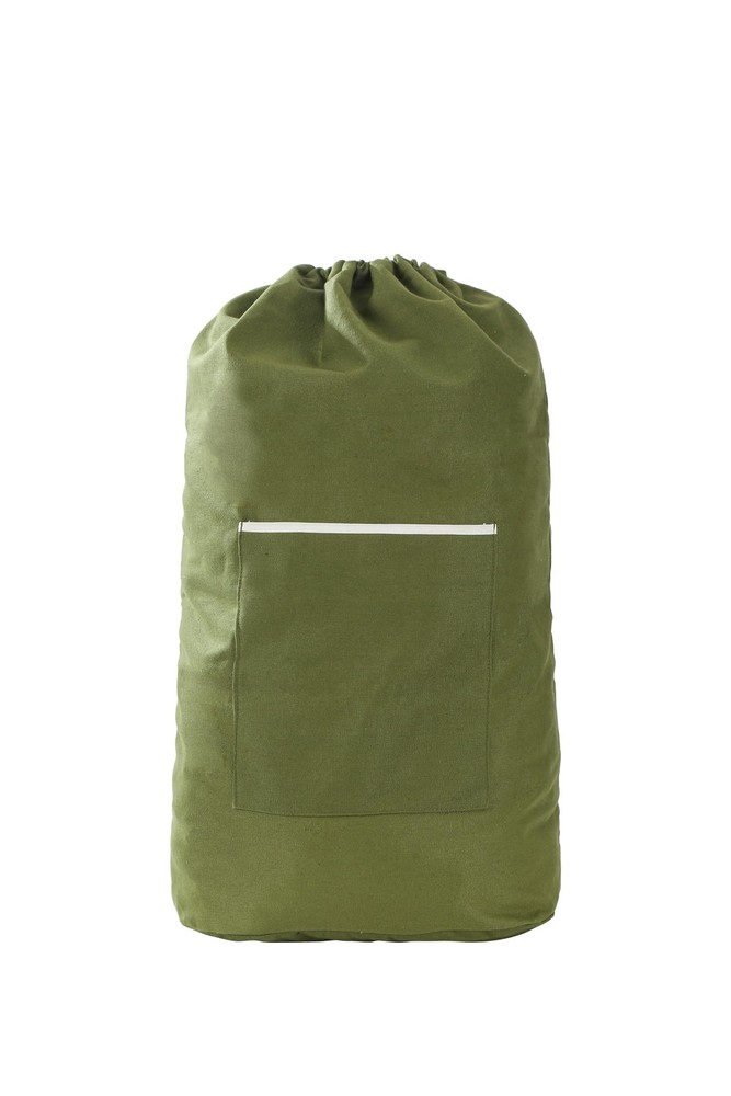 Canvas Laundry bag, Washable Laundry backpack, Adjustable Straps, Large Front...