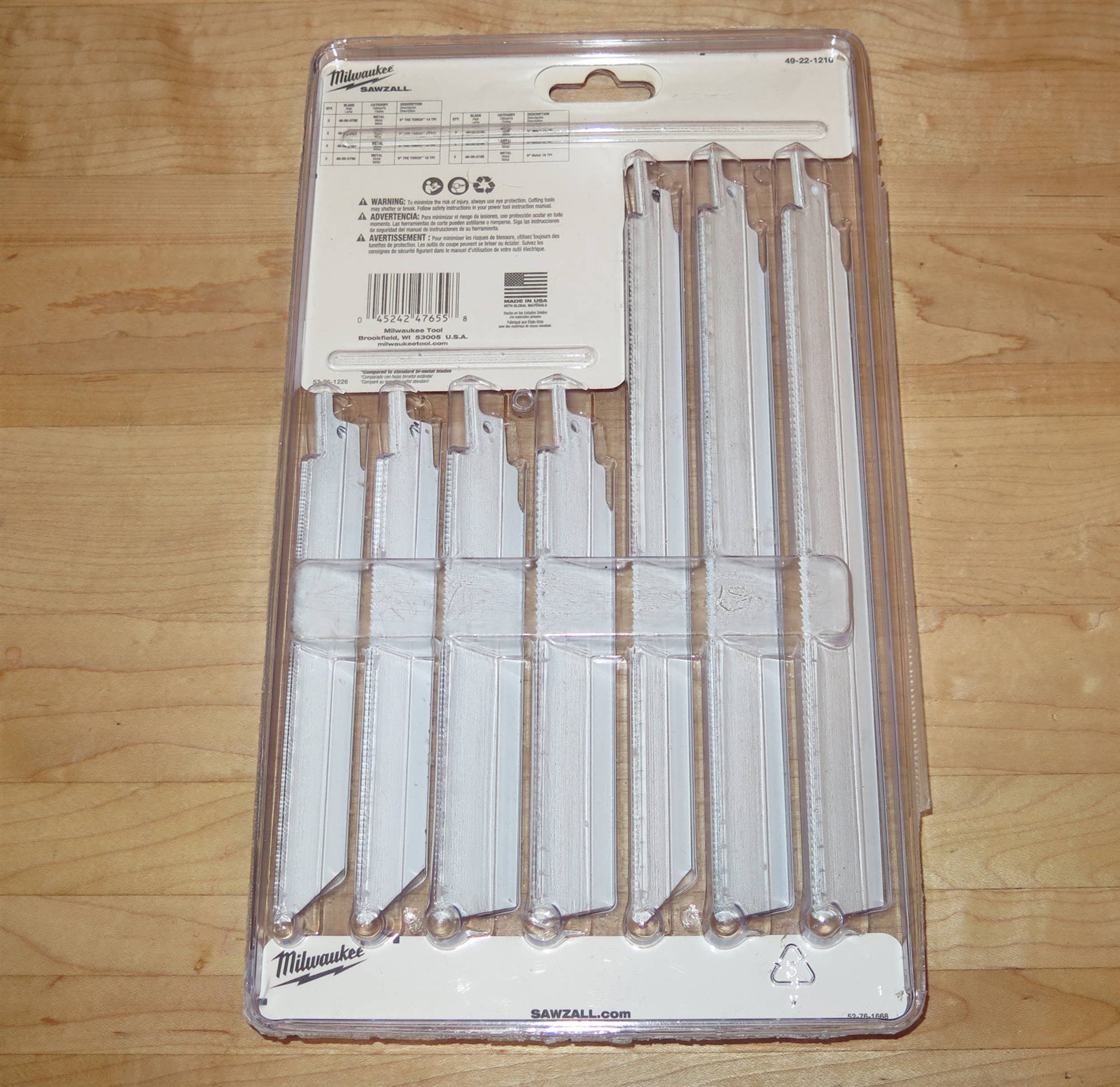 Milwaukee Sawzall TORCH 6" & 9" Reciprocating Saw Blades 49-22-1216 - 16-Pack