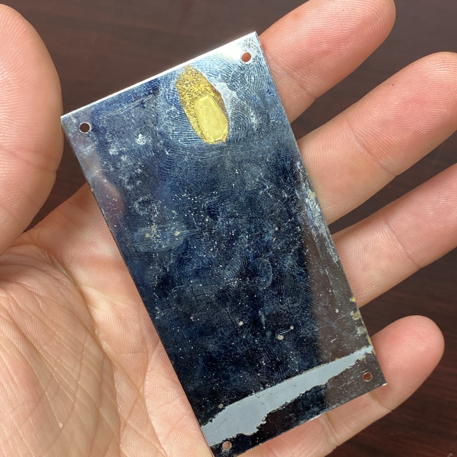 Gar Wood Detroit Mich USA Custom Motor Boats Nameplate Sign