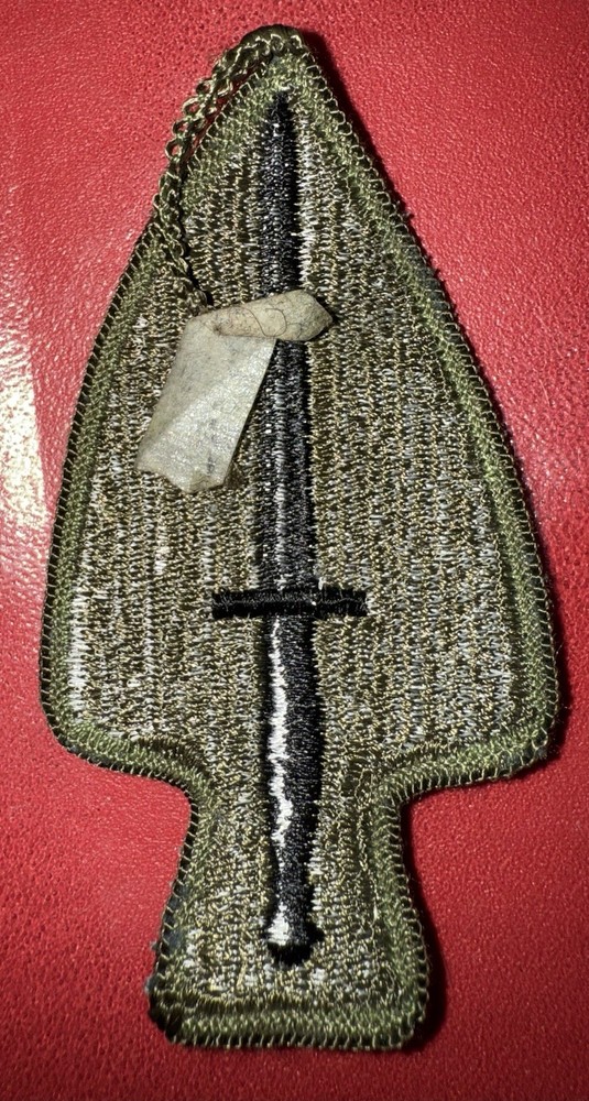 1980s - GWOT Special Operations Command Subdued SSI Patch (AS)