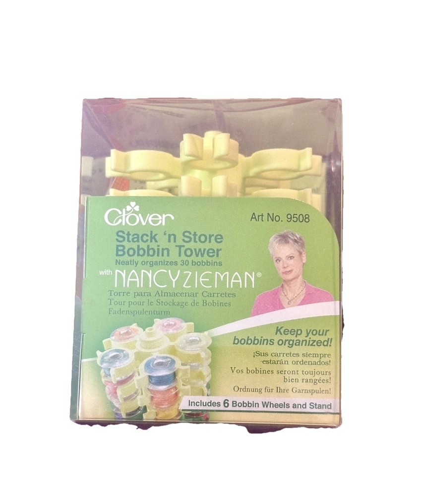 CLOVER #9508 STACK 'N STORE BOBBIN TOWER BY NANCY ZIEMAN