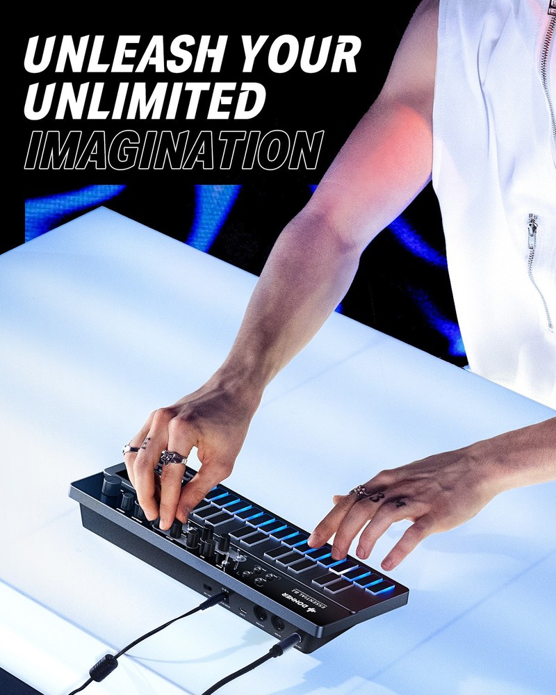 Donner Essential Series Synthesizer Sequencer