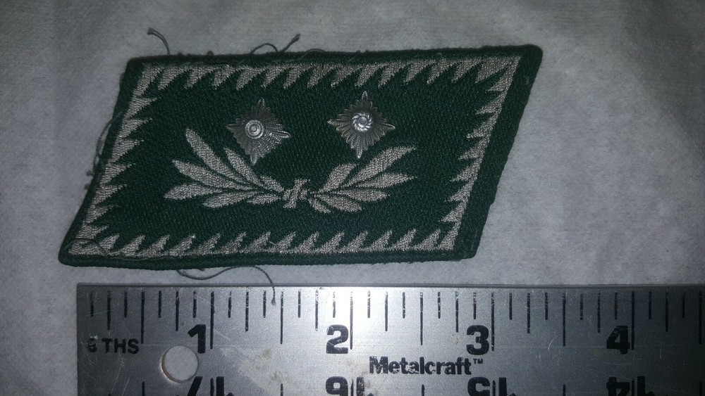 Original axis customs official collar tab