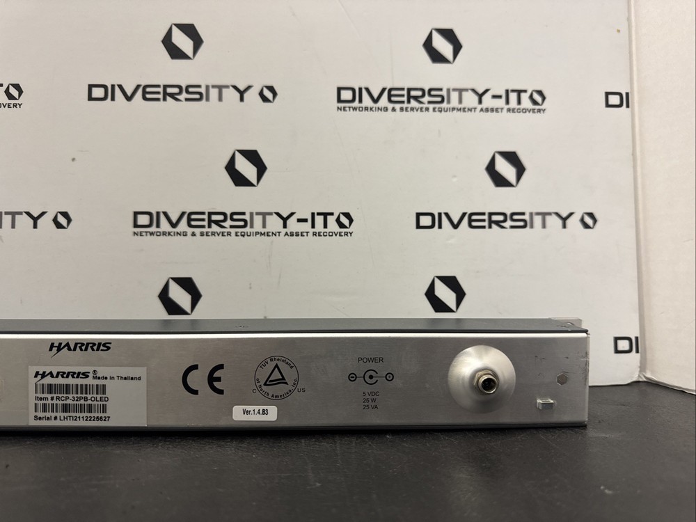 Harris RCP-32PB-OLED Router Control Panel