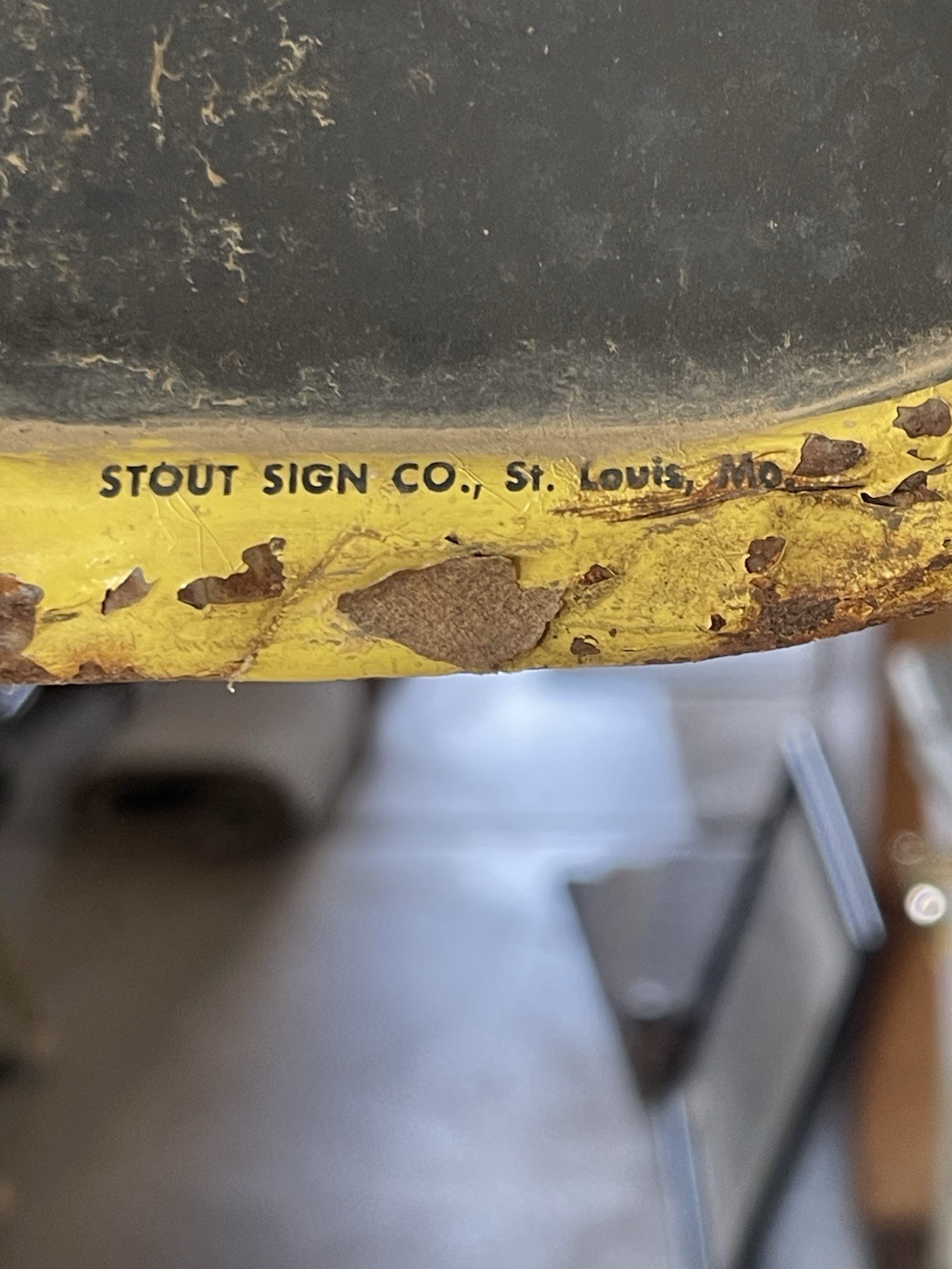 1958-61 Pepsi Metal Chalkboard Sign Blueback