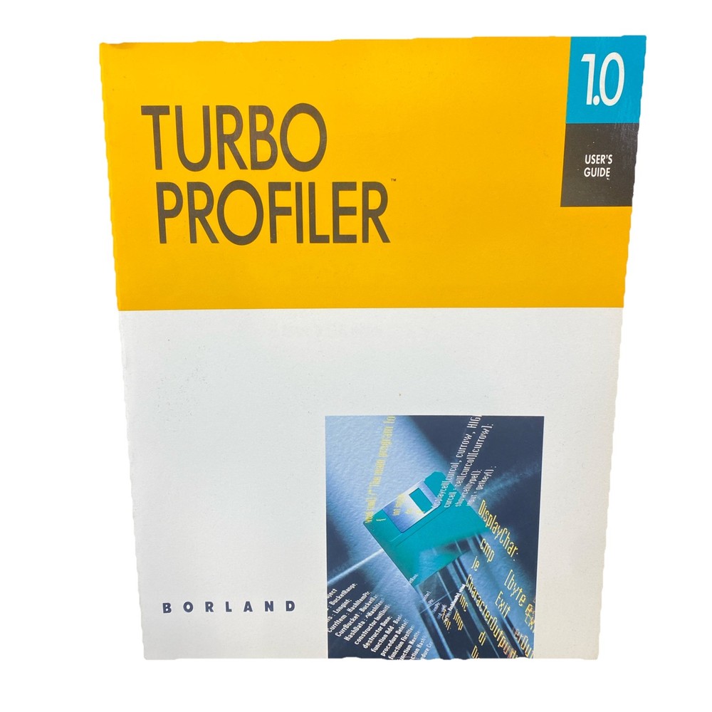 Borland Turbo Assembler 2.0, Debugger 2.0, Profiler 1.0, Pascal 5.5 Books