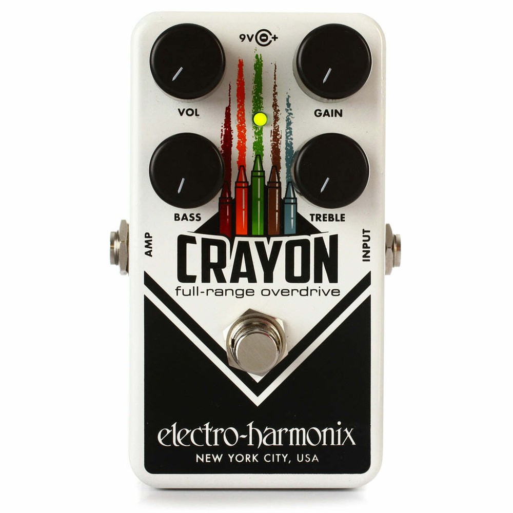 Electro-Harmonix Crayon Full Range Overdrive Pedal - 69