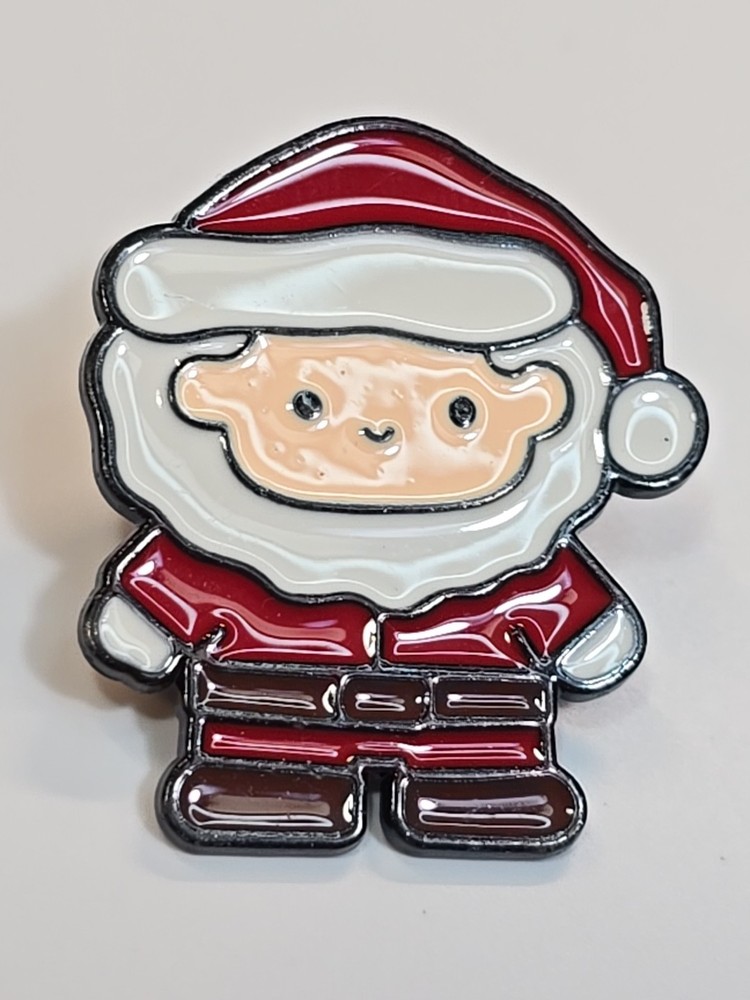 Santa Claus Boy Lapel Pin