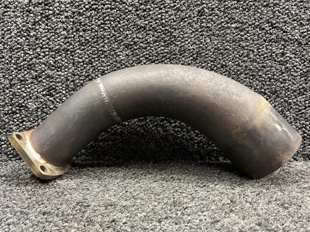 9910295-17 (Use: 9910295-33) Continental Forward Exhaust Riser LH w Probe Hole