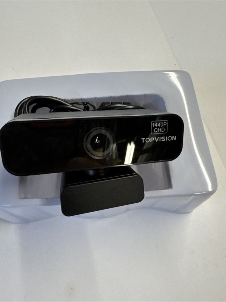 2K QHD Webcam with Microphone and Stand, Plug and Play Streaming Computer Camera