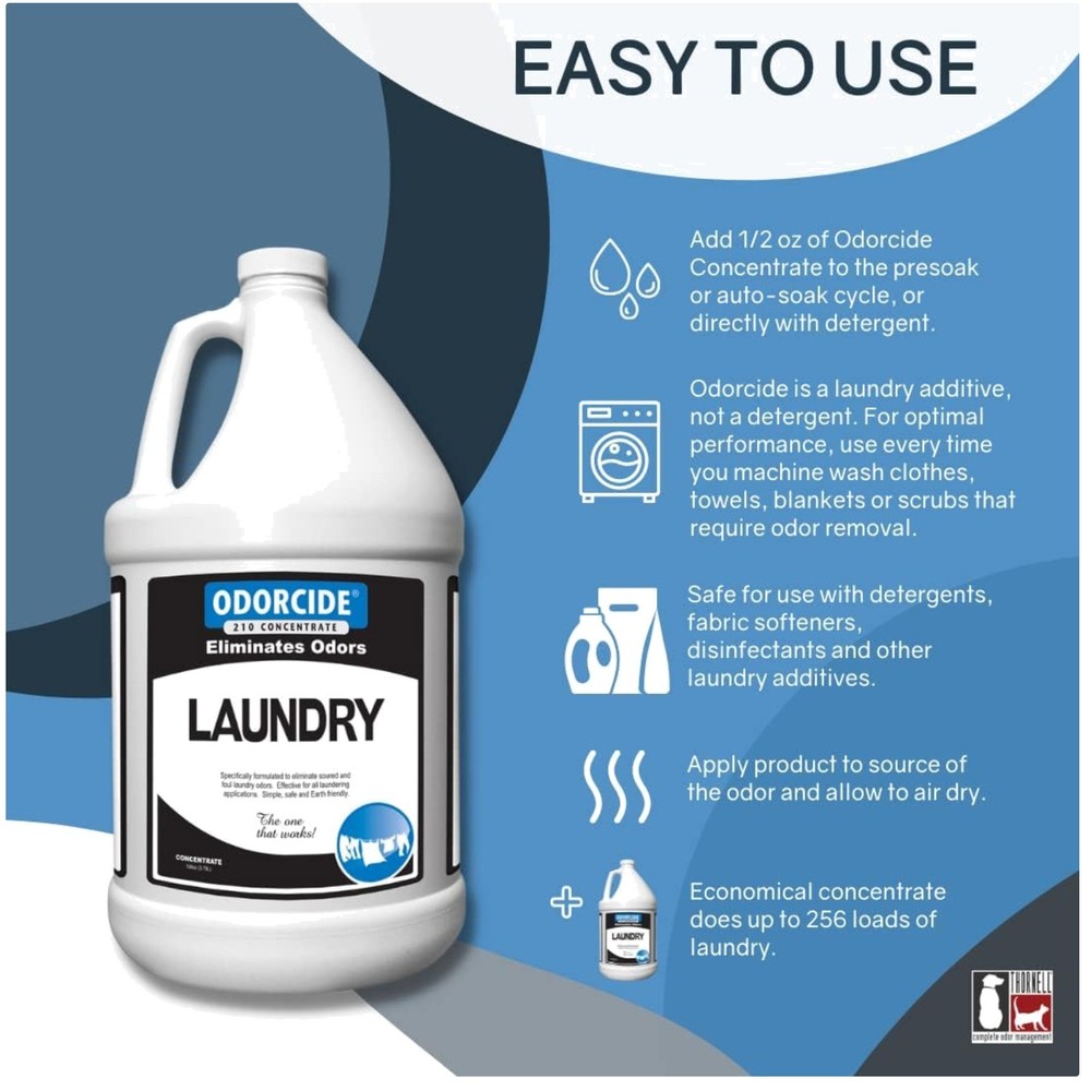 Powerful Laundry Odor Eliminator 128 fl oz
