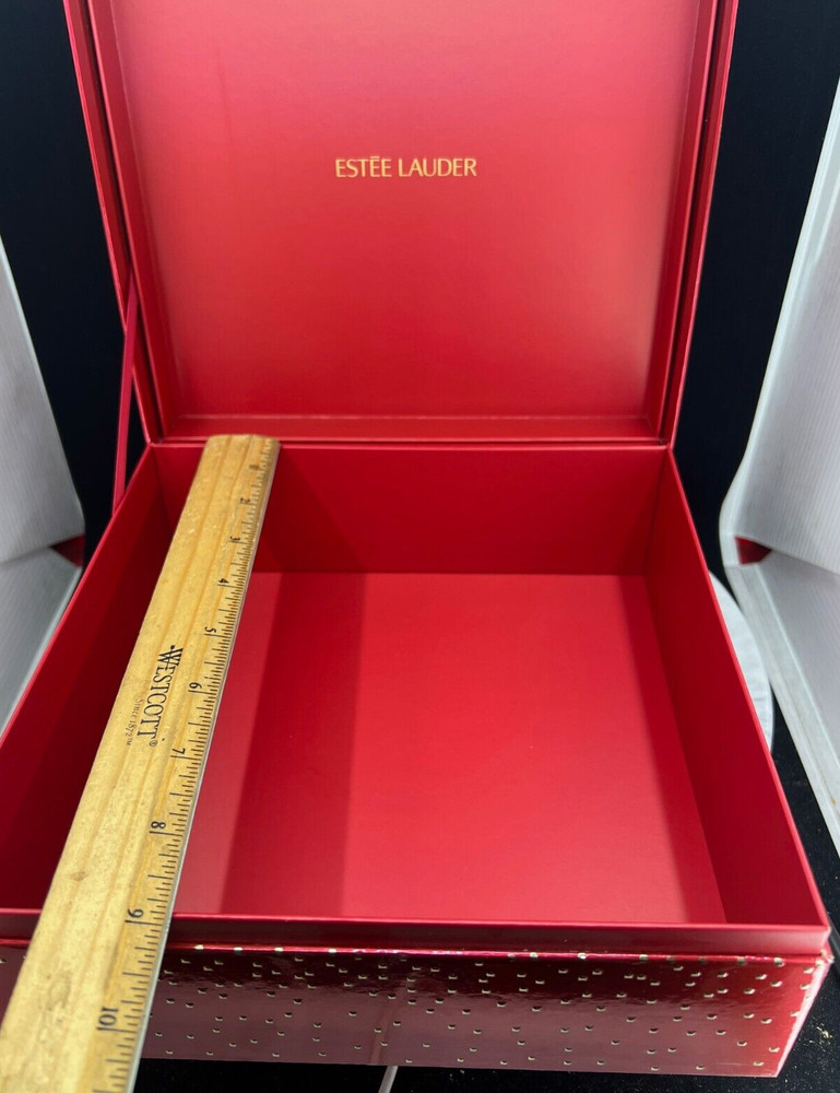 Estee lauder Holiday Edition Empty Gift Box -(New)