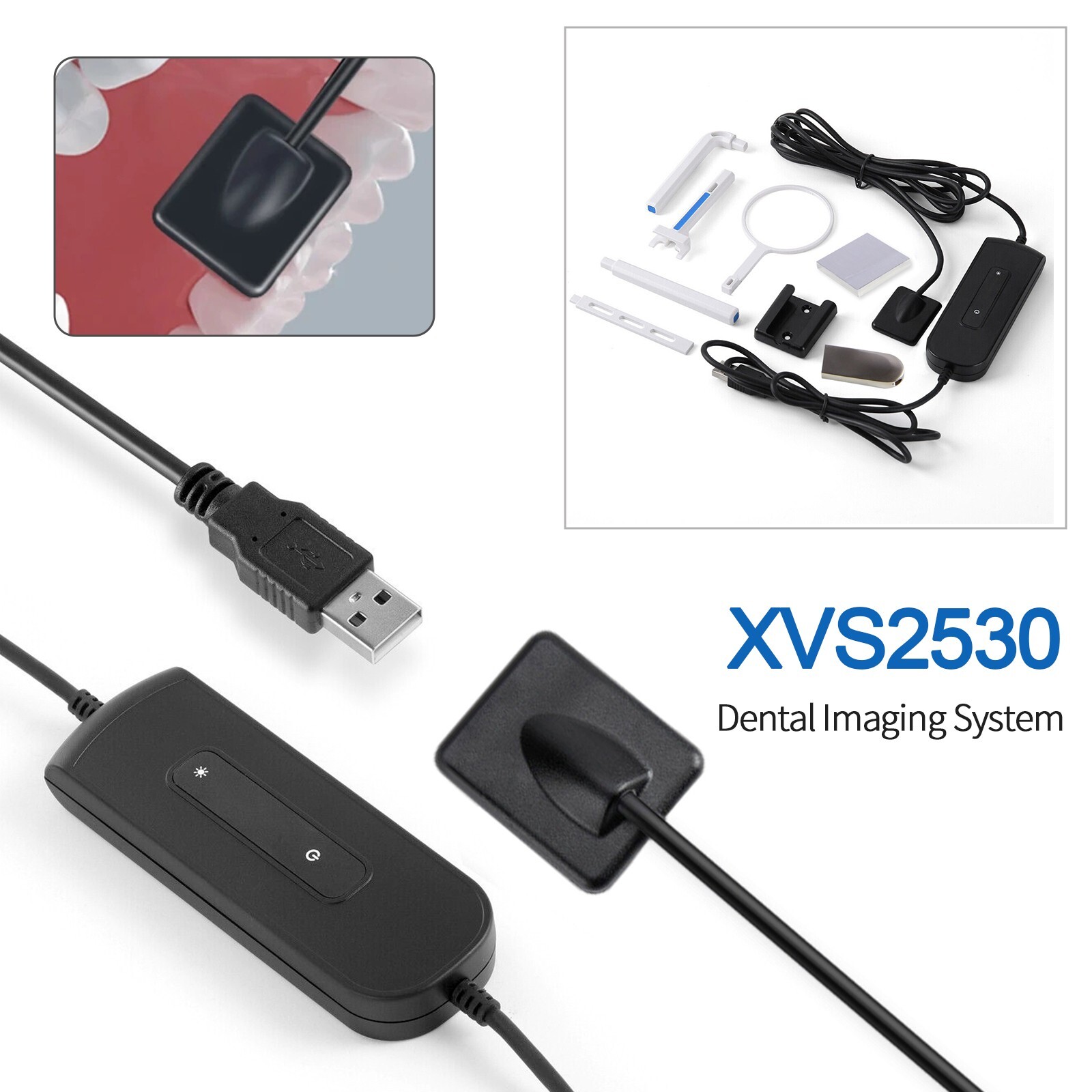 Woodpecke Style Dental X Ray Digital Radio Graphic RVG Sensor Size 1.5 Holder