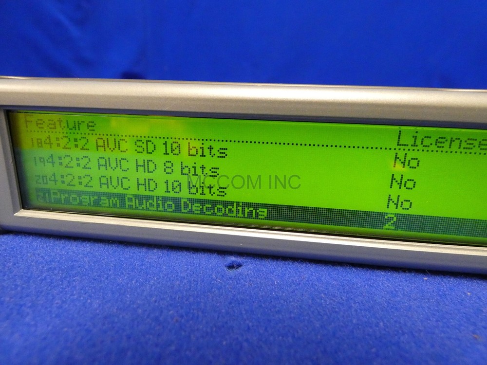 Harmonic ProView 7100 Series PVR-7110 Integrated Receiver/ Decoder w/LNB