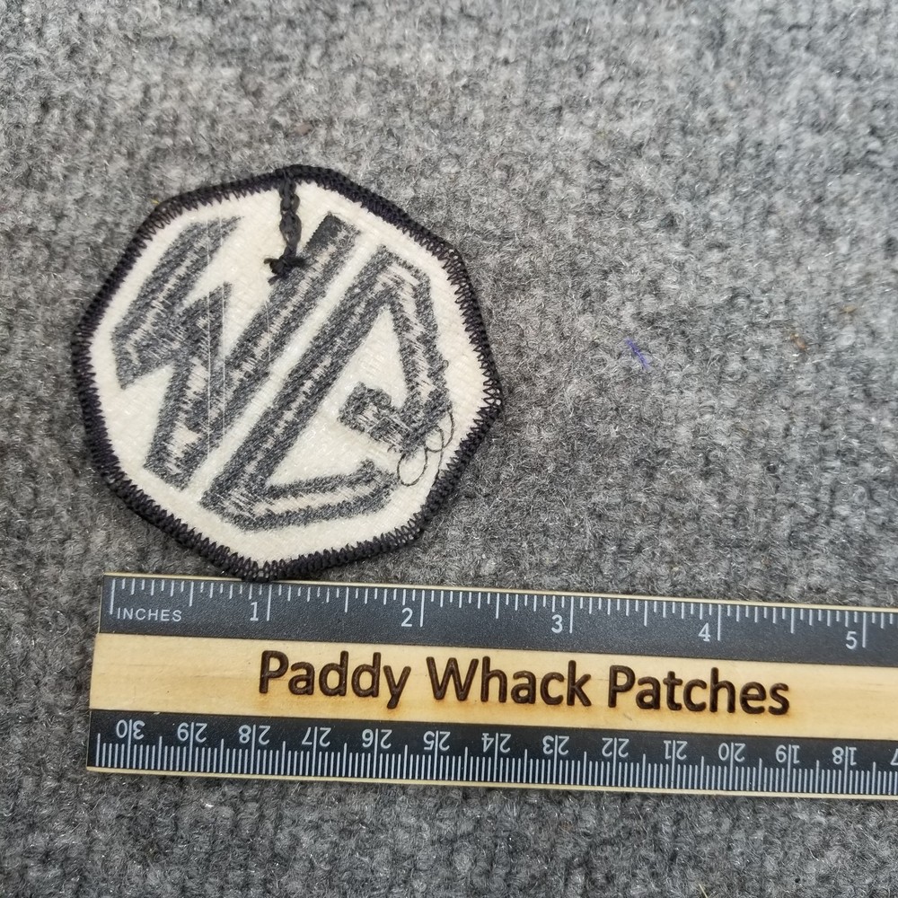 Vintage MG Patch Car Auto AE1a