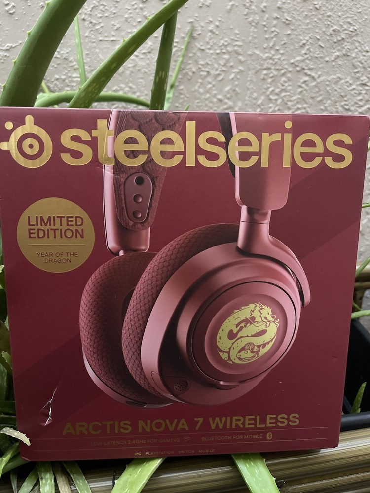 SteelSeries Arctis Nova 7 Wireless Multi-Platform Gaming Headset Dragon Edition