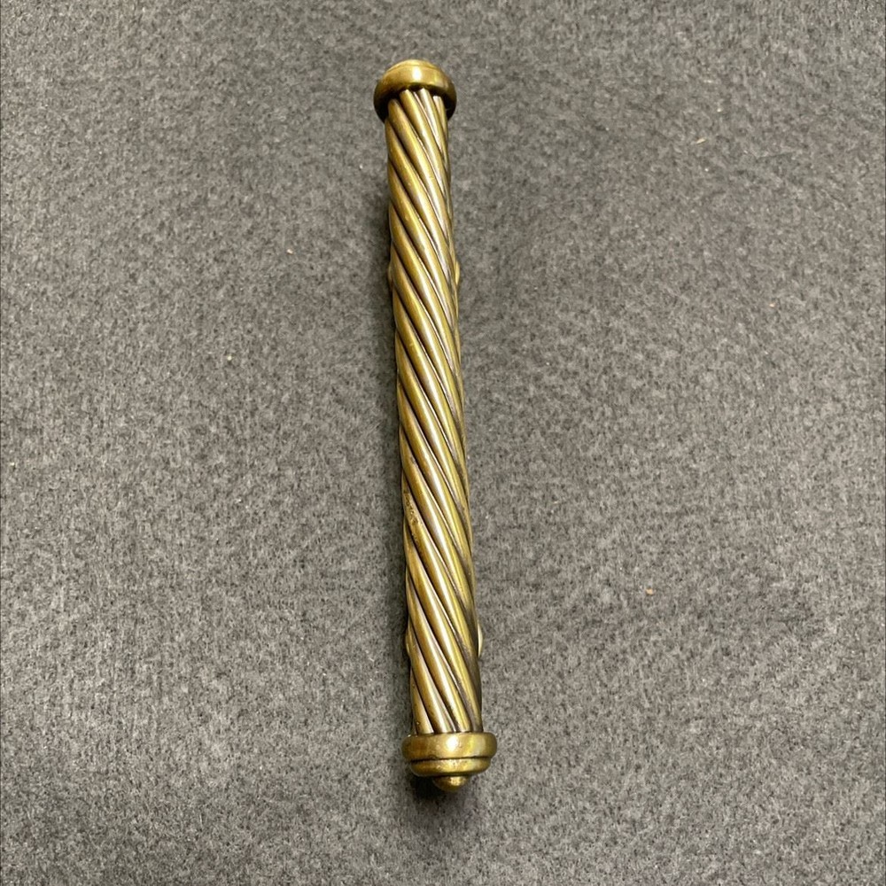 AS-IS 3" Capri Pull Satin  Brass