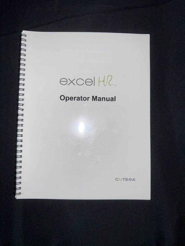 Cutera Excel HR Operator Manual