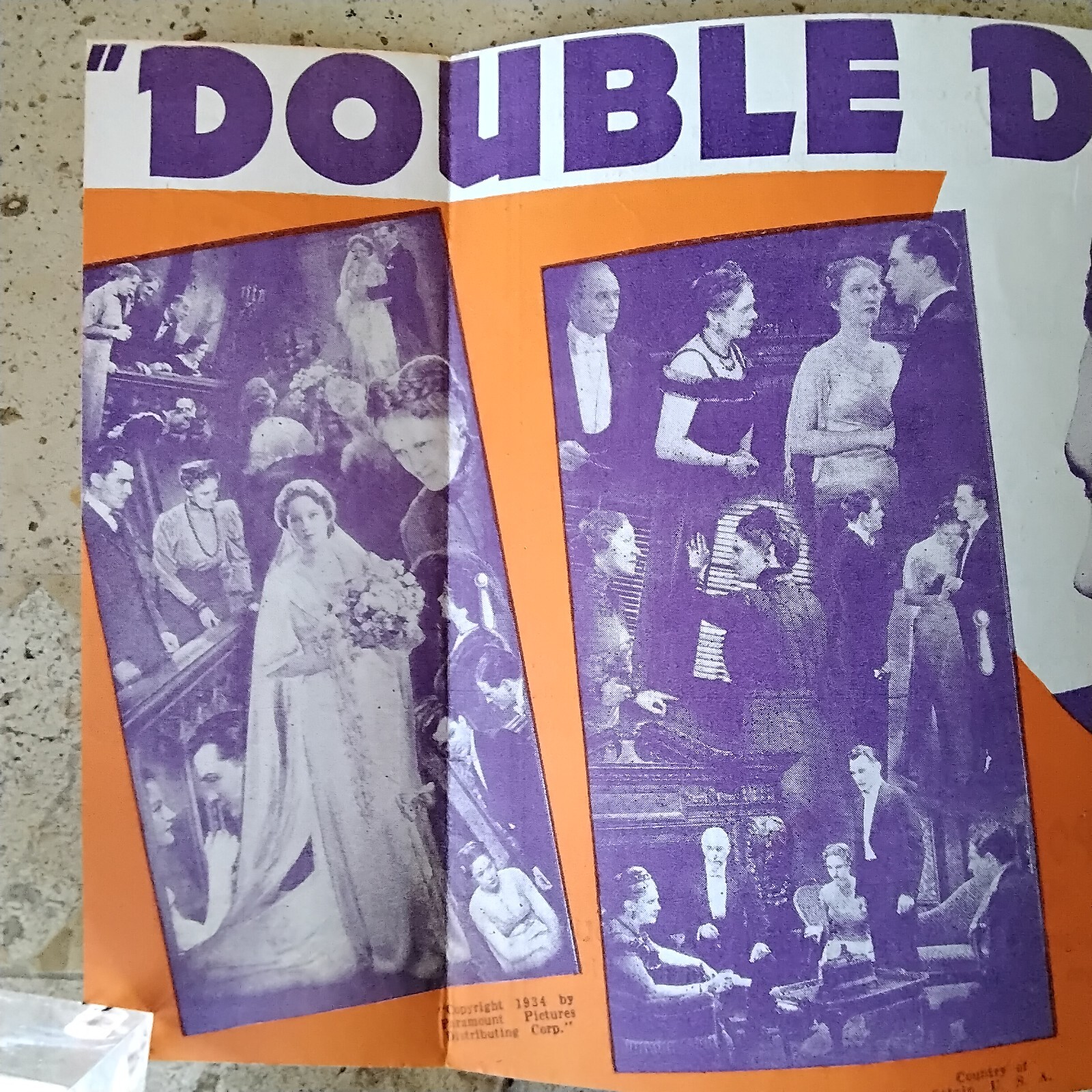 Evelyn Venable * Mary Morris * Kent Taylor "Double Door 1934 Herald Thriller