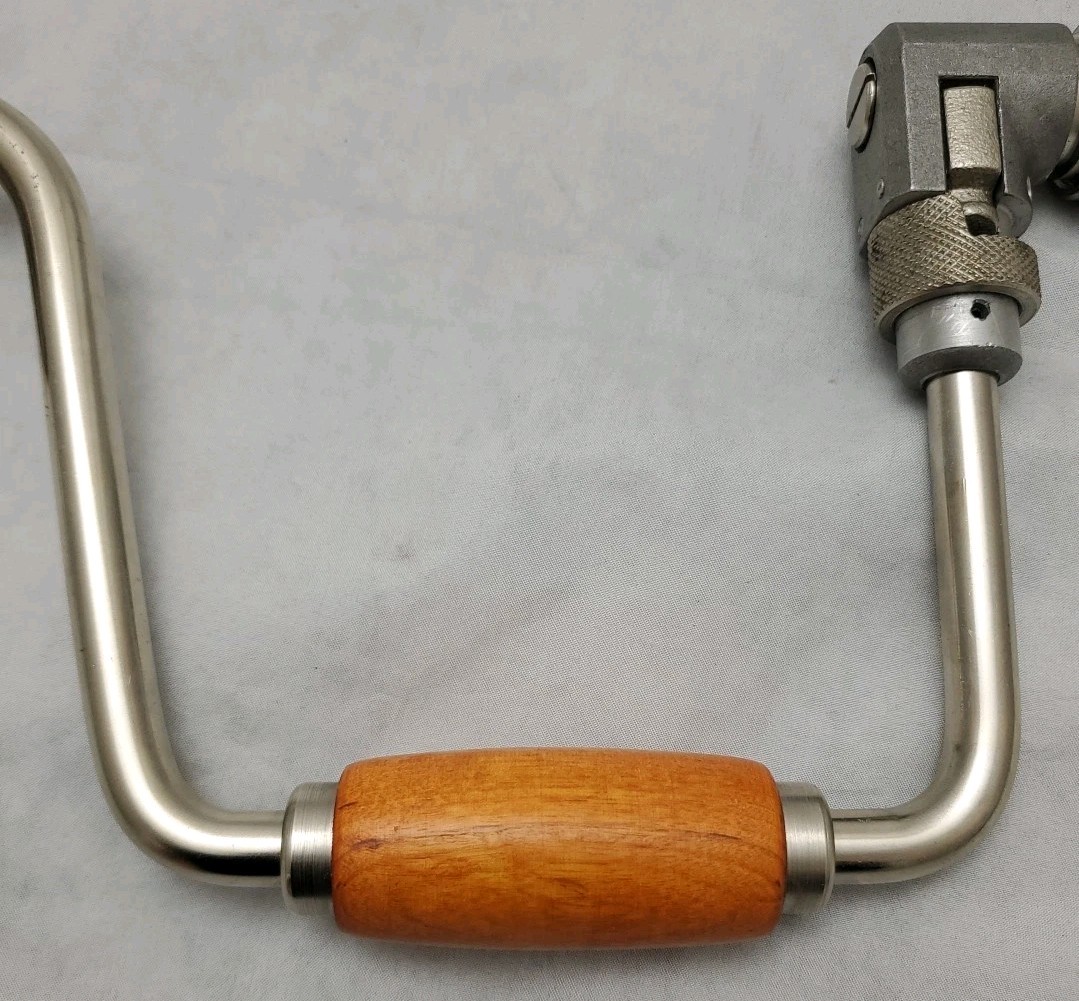 Miller Falls SOJO Sogard 731 Brace Bit Ratchet Hand Speed Drill Auger 12" Sweep