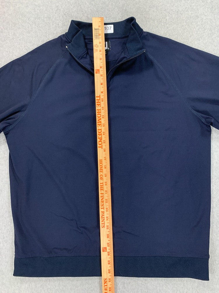 Footjoy Half Zip Pullover Golf Jacket (Men's XL) Blue