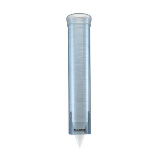 Carlisle - C4160TBL - Pull-Type Small Cup Blue Dispenser