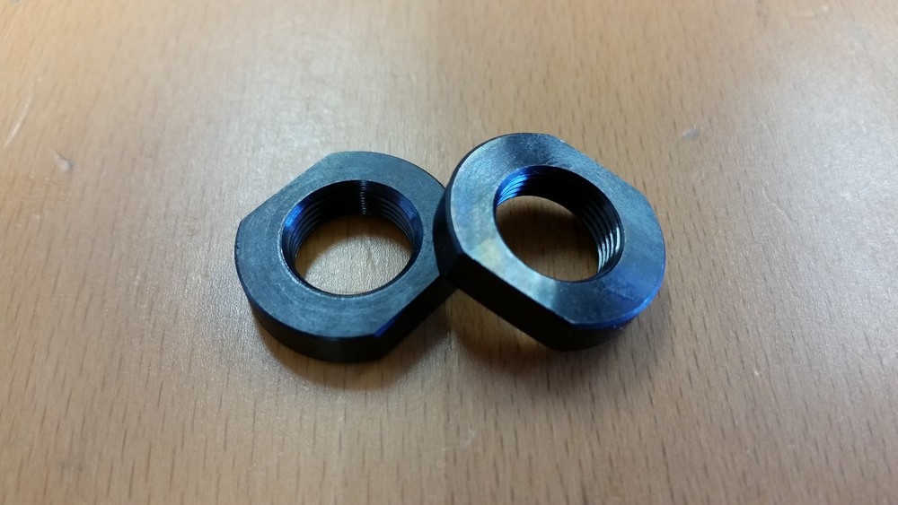 .223/5.56 Jam Nut Muzzle Brake Adjuster Threaded Washer 1/2x28 Thread 2 PCS 2996