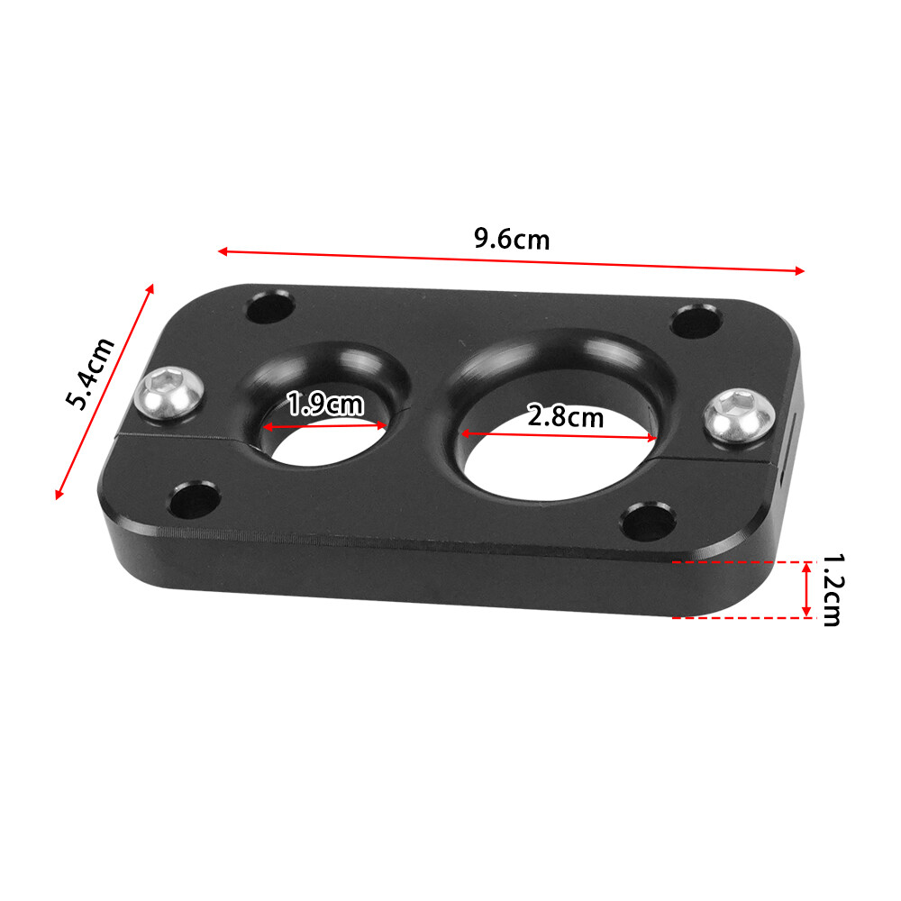 For Holley Terminator X Max Firewall Pass Through Eliminate Grommets in Firewall