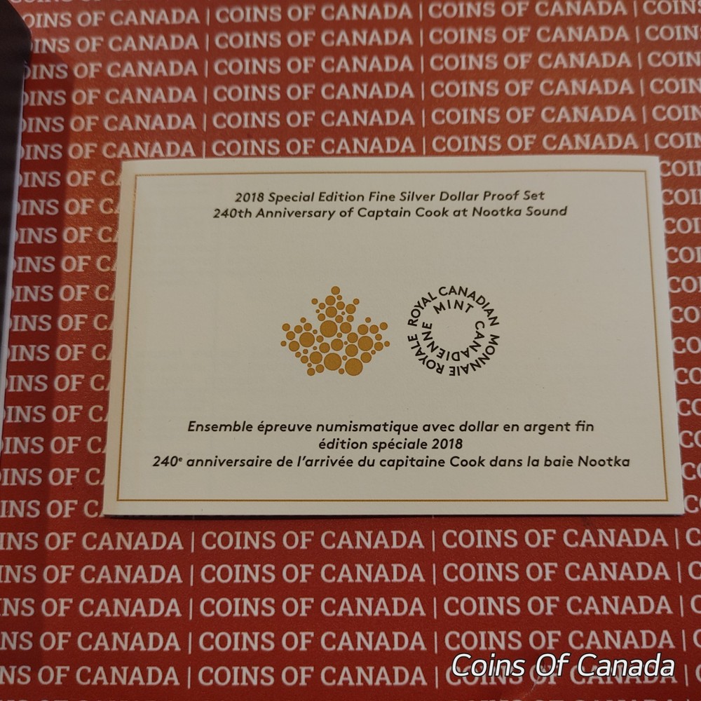 2018 Canada Special Edition Colored Silver Dollar Proof Set #coinsofcanada