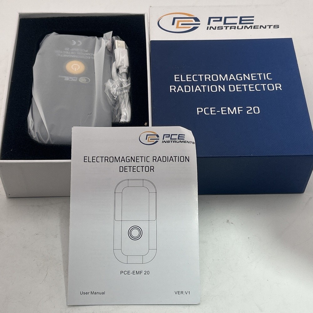 PCE INSTRUMENTS ELECTROMAGNETIC FIELD DETECTOR AND MAGNETOMETER (PCE-EMF 20)
