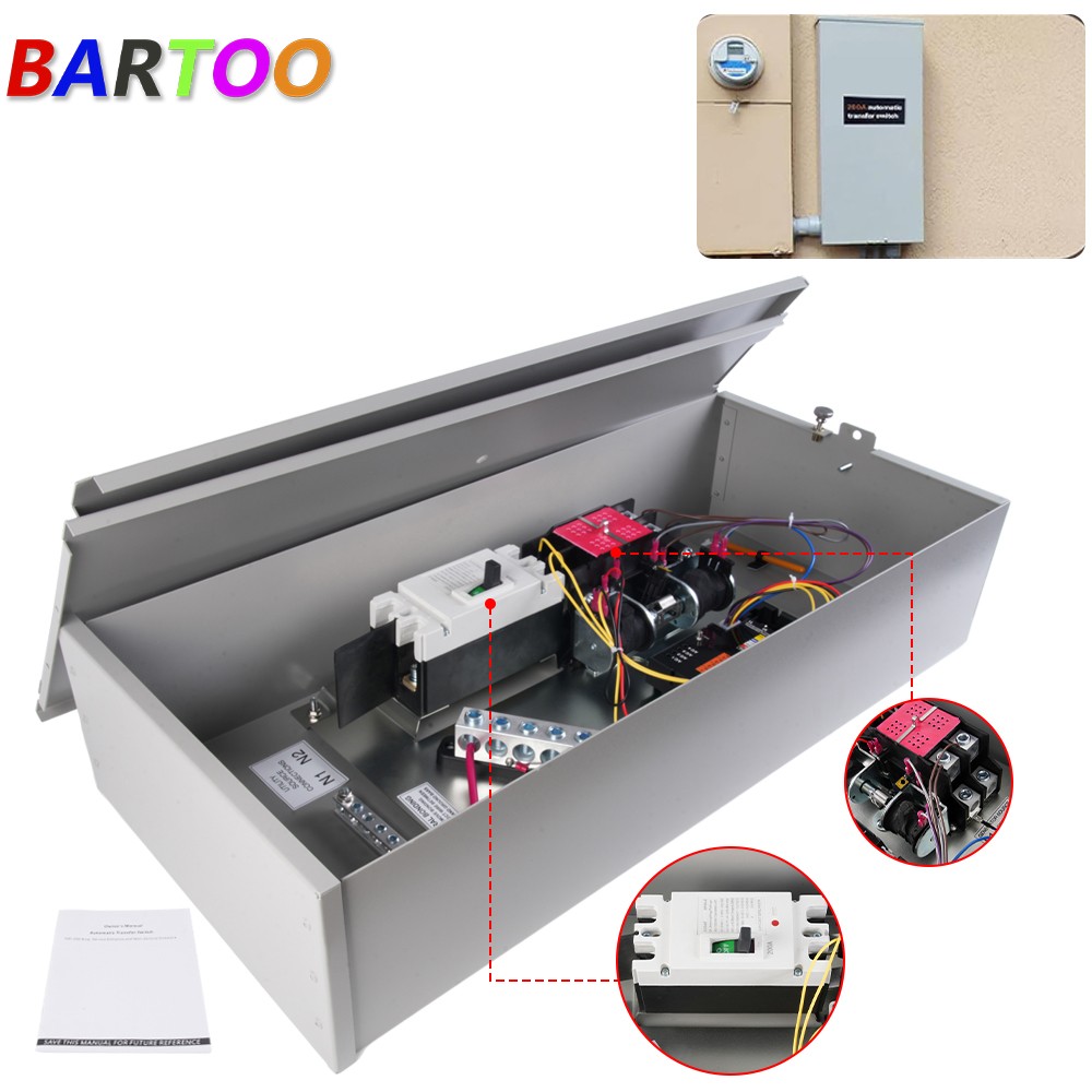 200 Amp Automatic Transfer Switch w/Power Management for Generac RXSW200A3
