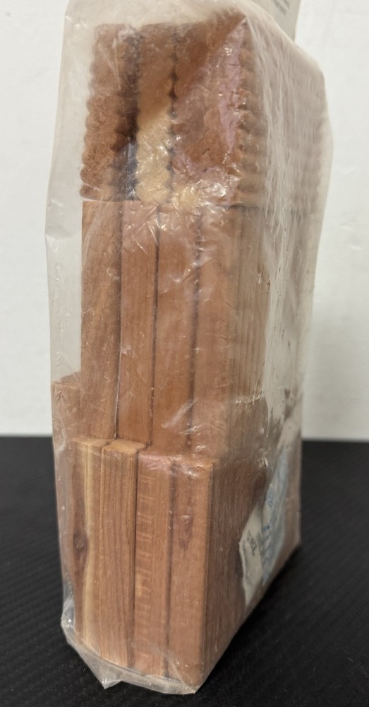 CedarFresh 100% Cedar Blocks 20 Pack Moth Protector Closet Drawer Storage