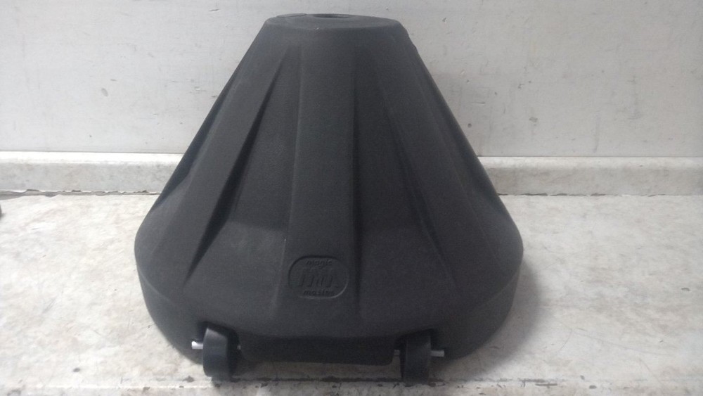 Zing 7590BK 24 In Base Diameter Black LDPE Sign Base