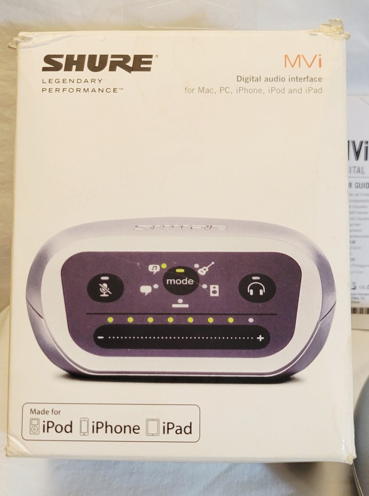 Shure MVi/A-LTG Digital Audio Interface
