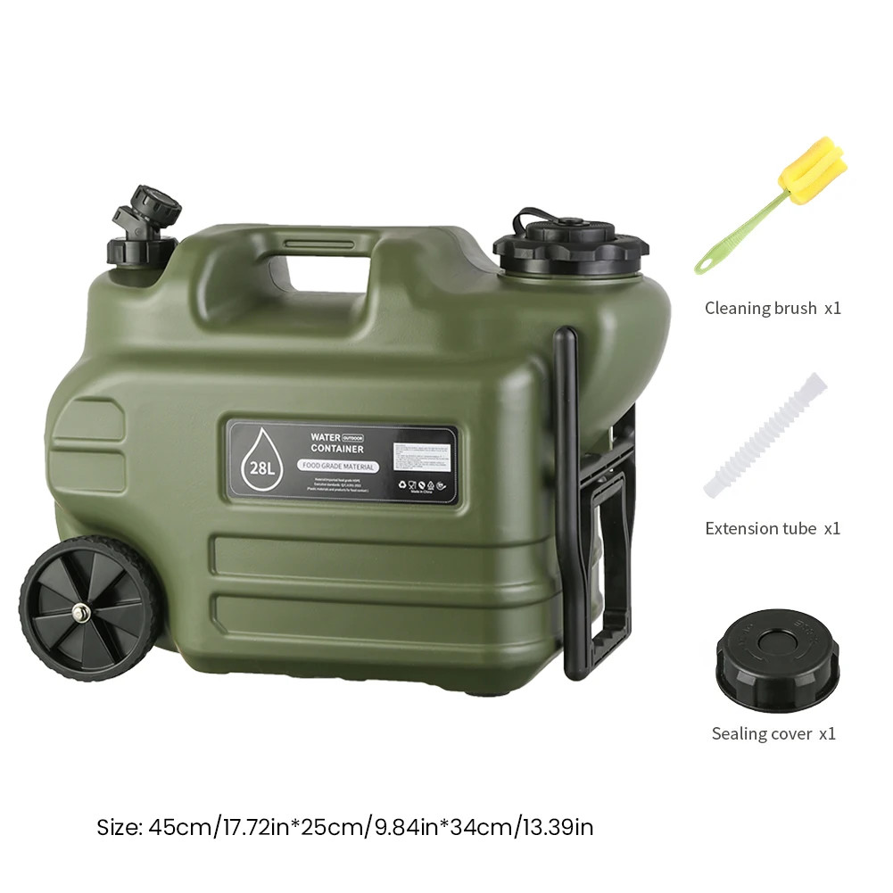 7 Gallon Water Jug,Camping Water Container, BPA Free Portable Water Dispenser US