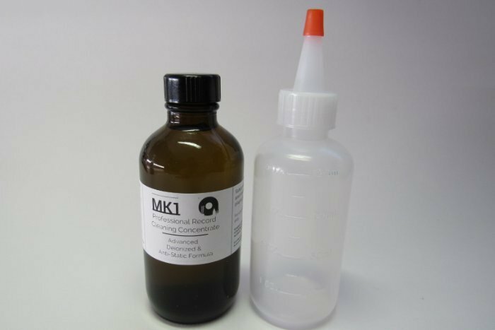 RECORD CLEANER CONCENTRATE MK1 PROFESSIONAL CLEANING SOLUTION FLUID 4OZ BOTTLE