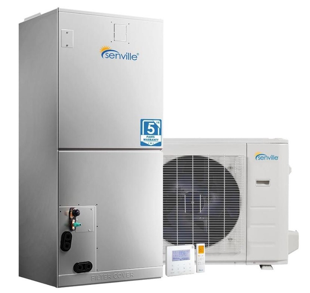 2 Ton Central Air Conditioner Heat Pump Split System, 24,000 BTU