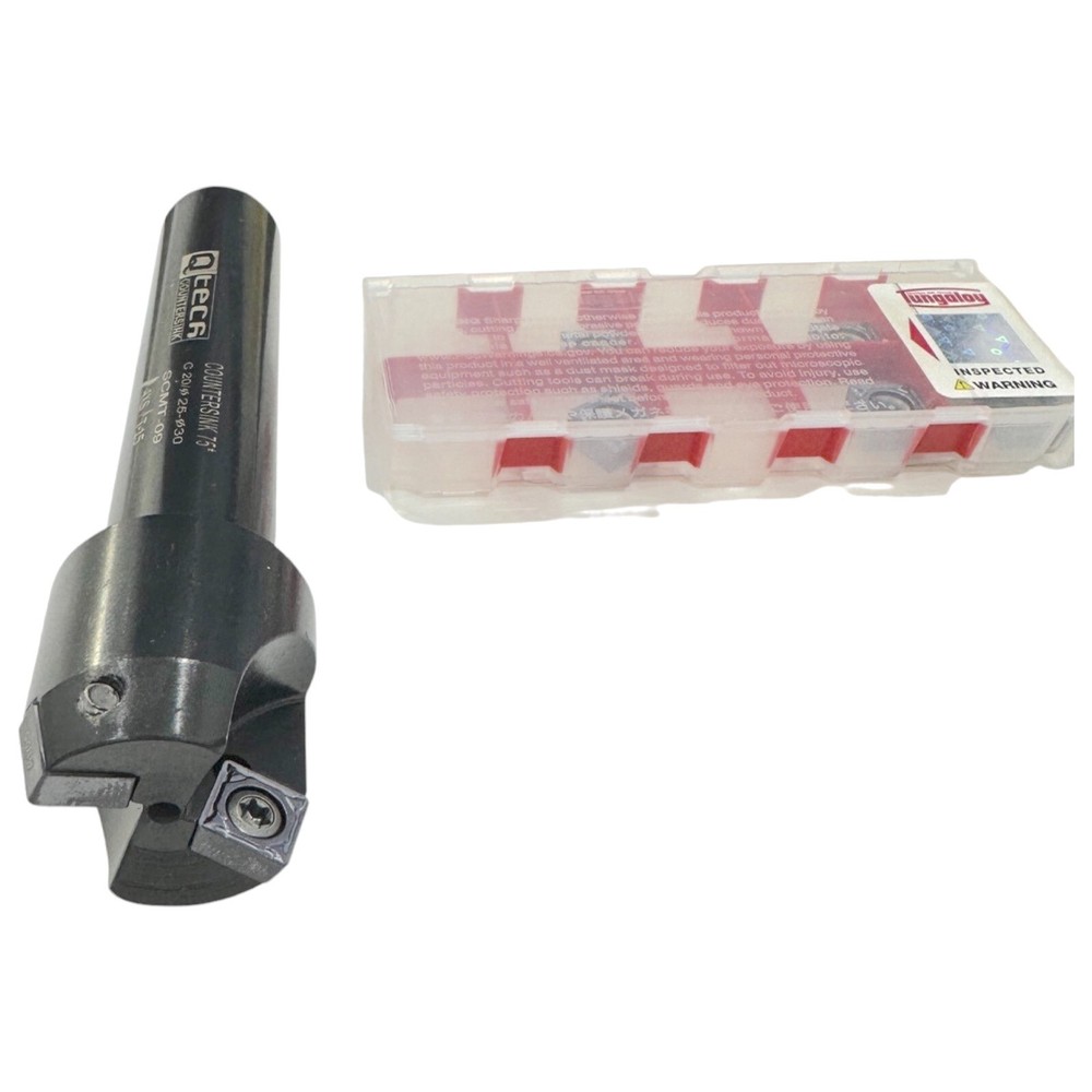Chamfering & Countersink 75* tool with 2 carbide inserts made in Japan