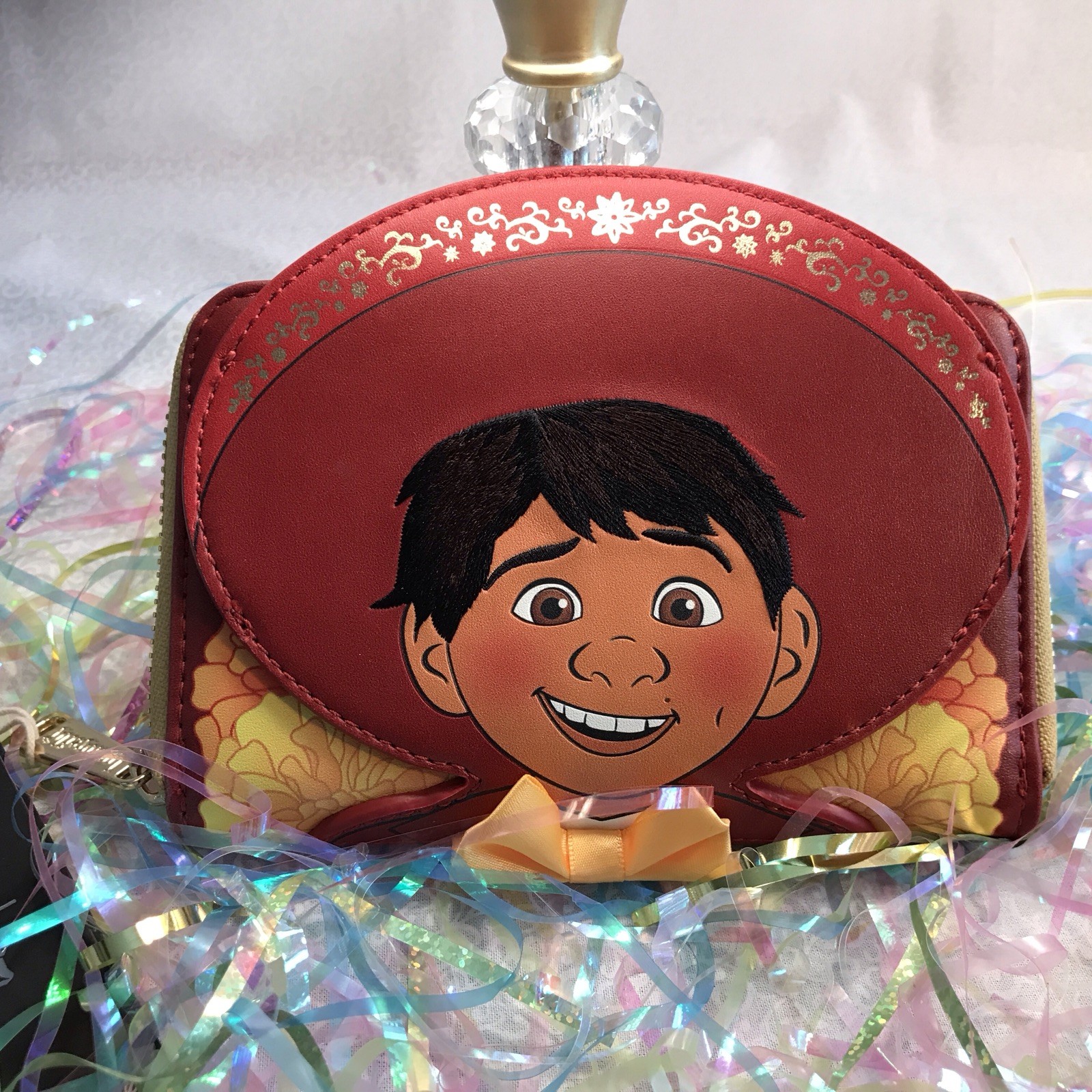 Loungefly Disney Pixar Coco Miguel Cosplay Zip Around Wallet Remember Me NWT