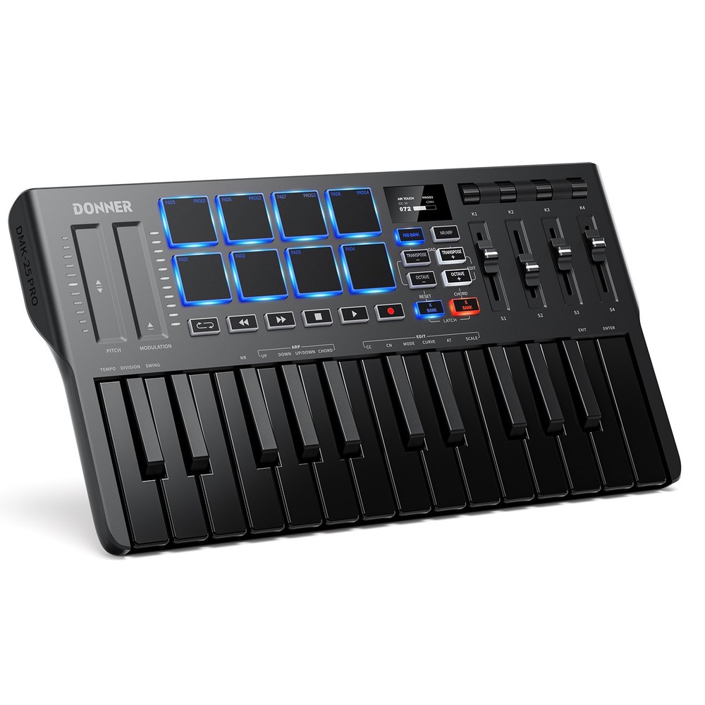Donner DMK-25 Pro MIDI Keyboard Controller