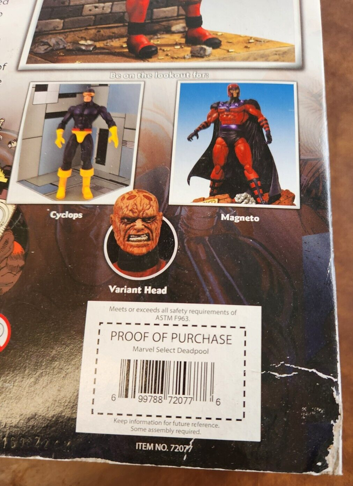 DEADPOOL WITH DIORAMA BY MARVEL SELECT